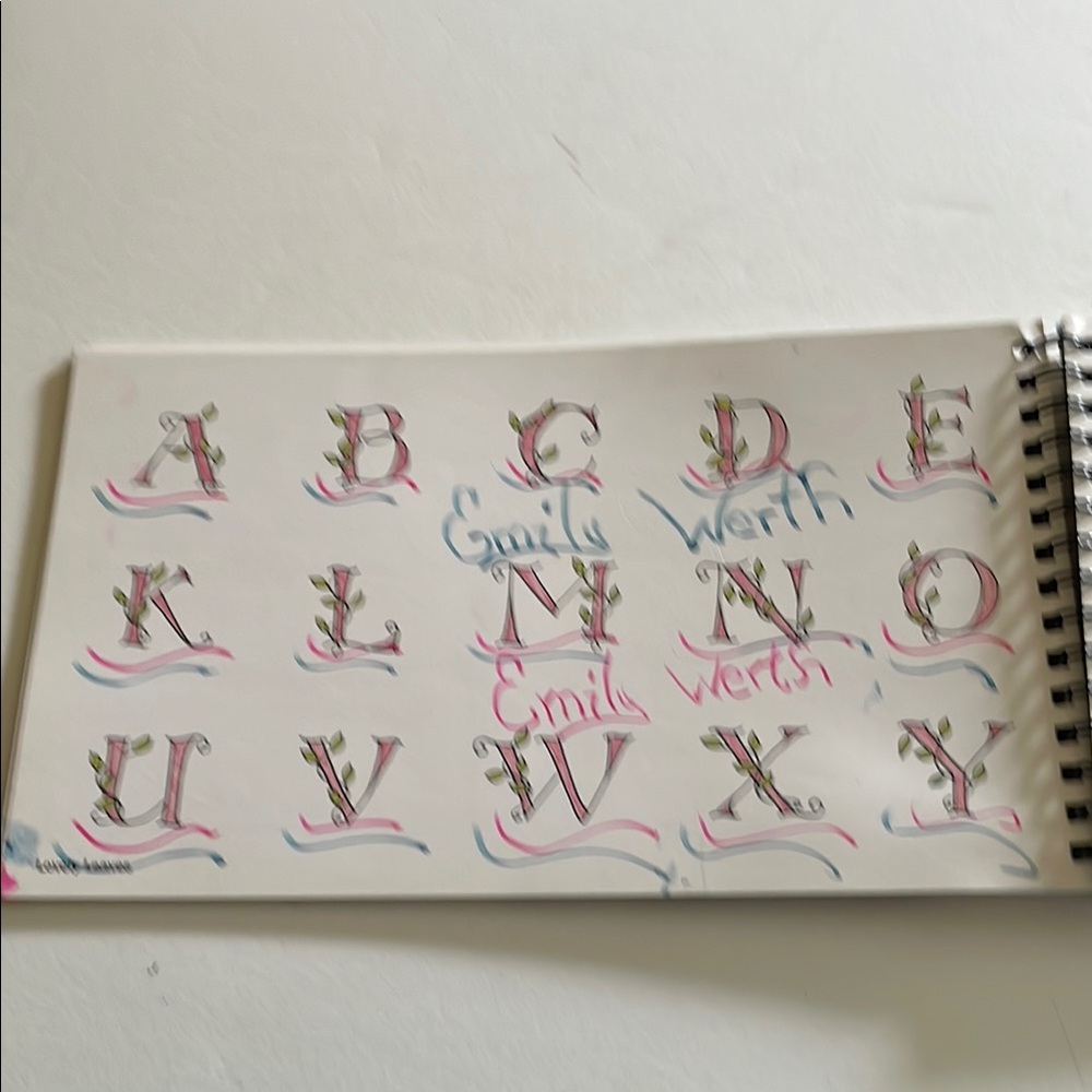 American Girl Letter Art Book Retired - Picture 2 of 5